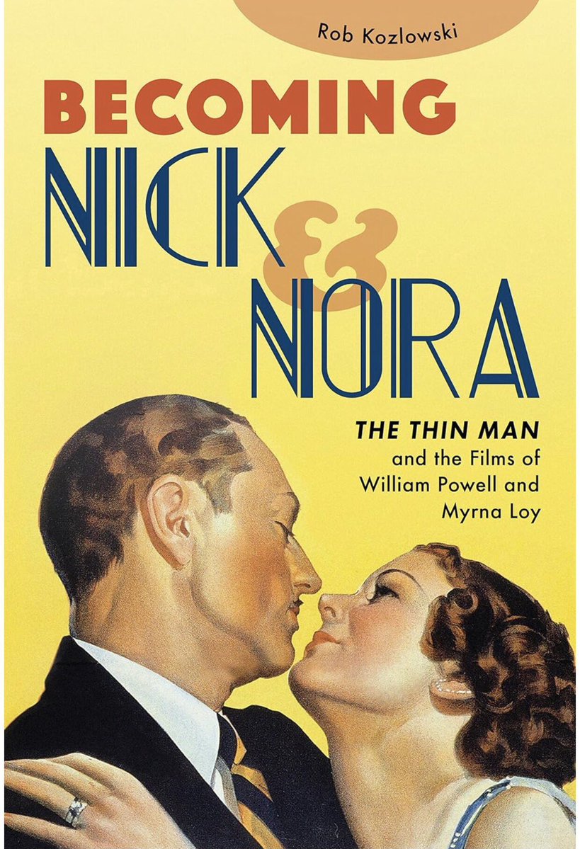 ridethepastlane's tweet photo. Book Covering William Powell and Myrna Loy https://t.co/n1B7d90bVA