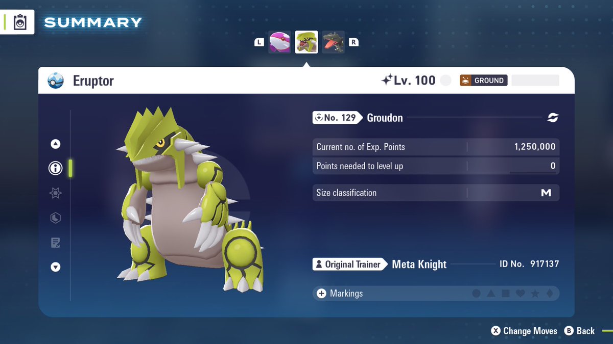 ChaoticStardom's tweet photo. Hey where’s my article for getting a Shiny Groudon after a month’s time in Dynamax Adventures?

That was my first Pokemon to use back in 2004 on my first Pokemon game, but I guess it’s less impressive when my friend’s not a terrorist. https://t.co/kE3VB2uWpH