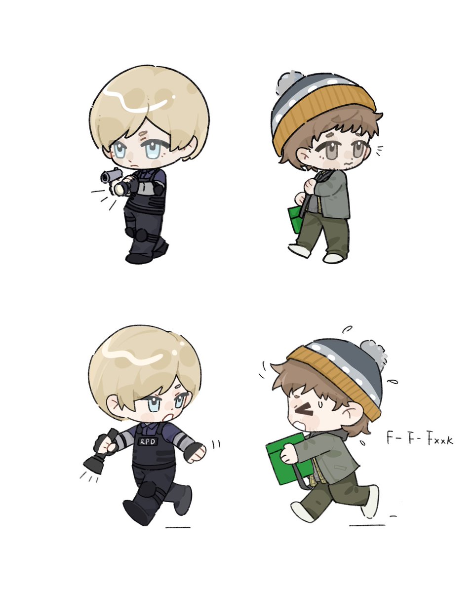 LAcasciaj's tweet photo. If～
I think they’d bolt together!
#ResidentEvil https://t.co/KsA218z2x6