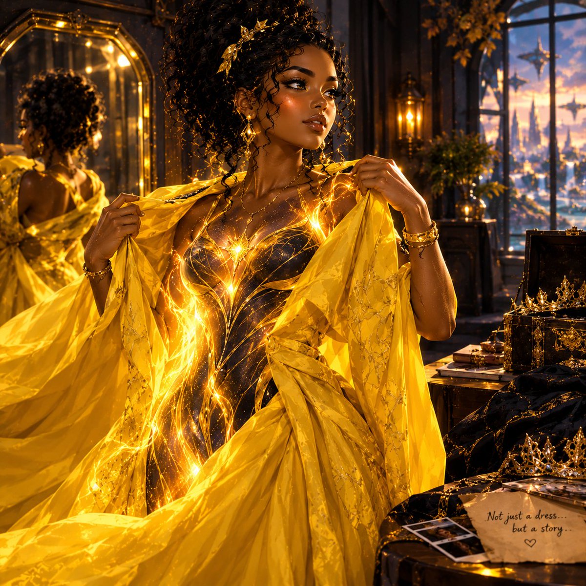 bear_roshni's tweet photo. The Secret ๐คซ
Every life she had lived was connected.
Every place, every identity and every adventure had brought her to this moment.
#WomanInYellow #TheSecret #BigReveal #MysterySeries #AnimeStory https://t.co/NAndjkItDG