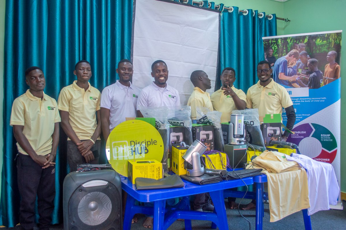 DiscipleHub256's tweet photo. In a major step forward for community transformation, Disciple Hub Jinja has officially launched its discipleship outreaches alongside a strategic handover of ministry equipment. Designed to empower local leaders, evangelists, and teachers. https://t.co/RGUjpkRPpB