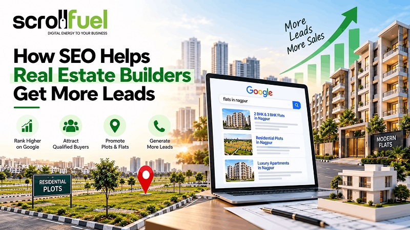 scrollfuel's tweet photo. Are you a builder in Nagpur who wants more enquiries from Google?
Most buyers research online before they ever call. If your project pages are not easy to find, you may be losing leads without knowing it.

Visit > https://t.co/TzLKsNXwLt

#RealestatemarketingservicesinNagpur #SEO https://t.co/JyYGEb9VTe