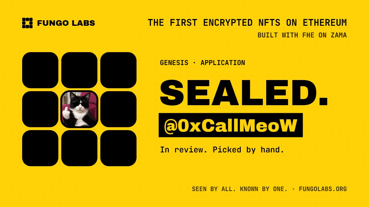 0xCallMeoW's tweet photo. When we talk about crypto, decentralization and privacy are the most important matters.

@fungolabs https://t.co/Su9e7Jm9R0