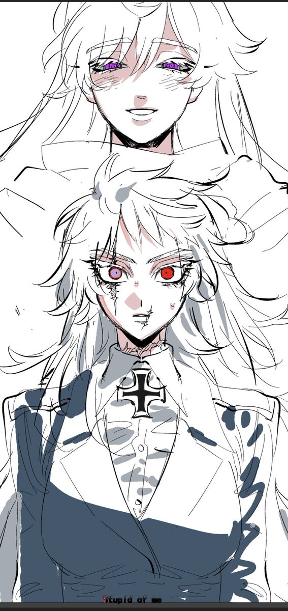 XIMI000101010's tweet photo. 之前画的ろぷ娘 https://t.co/HiKQZK1KeO