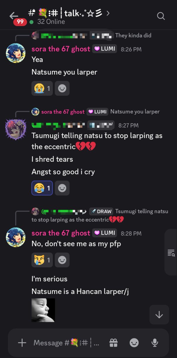 na_lover1's tweet photo. Crazy discussion time
#important #EStwt
#seriouspost #Enstars
#Switch
The question:
Is Hancan larping Natsume or is Natsume larping Hancan
(We were discussing Area 05) https://t.co/2PYLsWYm0I