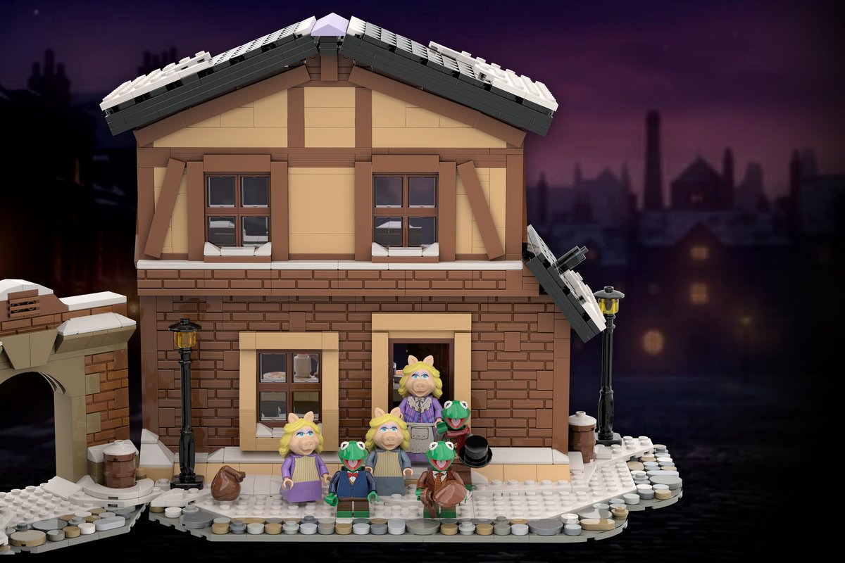 JOldbury's tweet photo. The Christmas classic The Muppets Christmas Carol is on LEGO Ideas! Please help us reach 10k supporters to give this set a chance to be made by LEGO by clicking the link and clicking support! https://t.co/Ub4IVWleTx @TalkingMuppets #LEGOIDEAS https://t.co/DB6HCktaIh