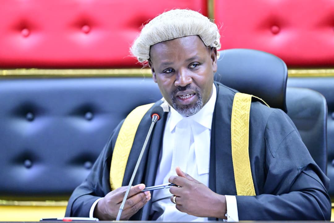 12thParliament's tweet photo. Deputy Speaker Thomas Tayebwa (Ruhinda North) told Parliament that districts seeking disaster assistance often wait four to five months as the Office of the Prime Minister looks for funds, delaying urgent responses to affected communities. https://t.co/zbkQlsgYLi