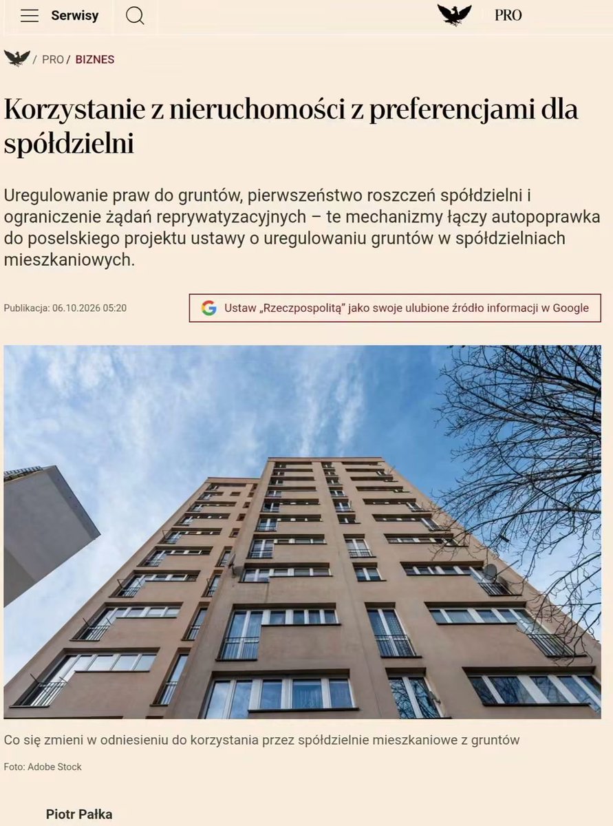 derc_ka's tweet photo. W dzisiejszym wydaniu @rzeczpospolita polecamy artykuł naszego autorstwa nt. Autpoprawki PSL do poselskiego projektu ustawy.
👇👇👇
 #dercpałka #nieruchomości #spółdzielniemieszkaniowe https://t.co/A633uKxsNj https://t.co/rh9bQct9SN