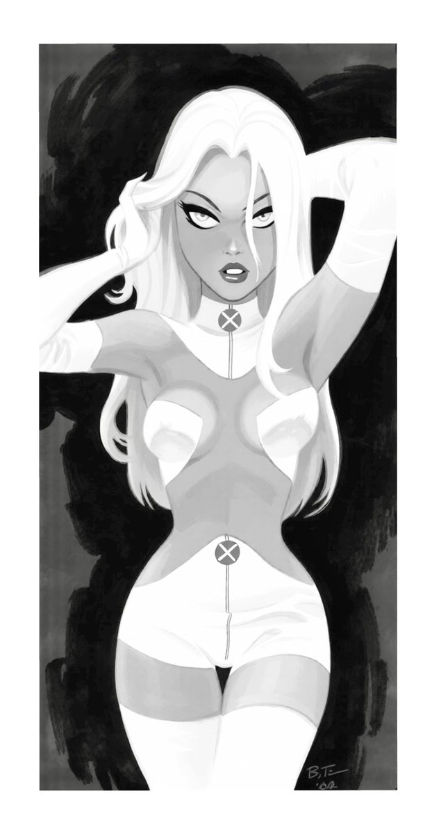 diorlyems's tweet photo. emma frost by bruce timm https://t.co/SjKJ3Qydr7