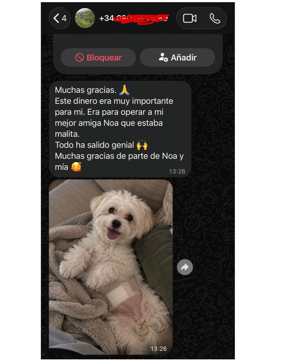 ceciarmy's tweet photo. Un chico se encontró una cartera con 1300€ en efectivo y el DNI. Se la devolvió a su dueño y semanas después recibió este mensaje https://t.co/DCyfl8roWl