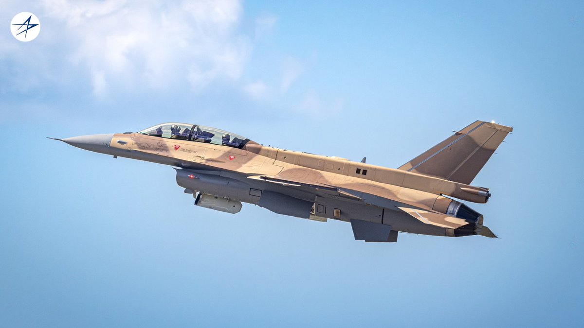LMMiddleEast's tweet photo. Morocco’s F-16 Block 72 has successfully completed its first flight. 🇲🇦

A key milestone toward delivering the most advanced F-16 to the Royal Moroccan Air Force, strengthening the Kingdom’s defense capabilities and contributing to regional security and stability. https://t.co/oPFdy5SOff