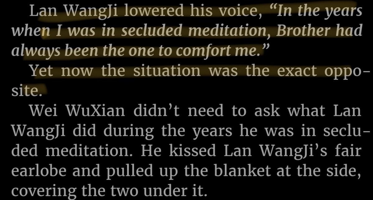 gvqinstrings's tweet photo. do u guys read the novel... (i know u don't dw) 

it's already stated that nothing could comfort lxc right after everything and lwj came back three months later, after seeing lqr, he immediately went to check up on lxc. and the novel says, this time, lwj will be there for lxc https://t.co/TeL3gHLNdV