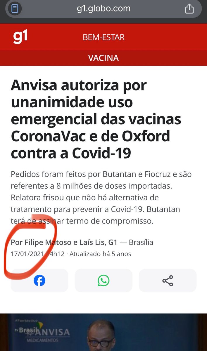 Priscilasemog's tweet photo. @CahRaab @bolinhagbi @quinhoSEP @Victor_SSan @ptbrasil Que atraso de vacina?! A esquerda tá perdendo de lavada pq preferem insistir nas narrativas do q a realidade 
O fato é q a anvisa liberou e no mesmo dia já havia vacina disponível para a população https://t.co/aZTouf4Nh8