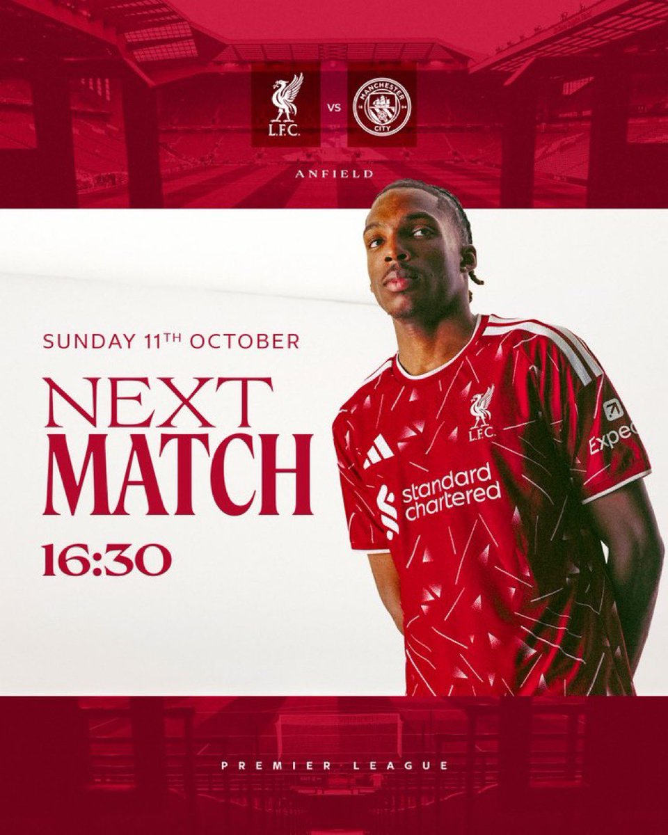 collection_13's tweet photo. Next up: Manchester City at Anfield. https://t.co/LL83t2vURd