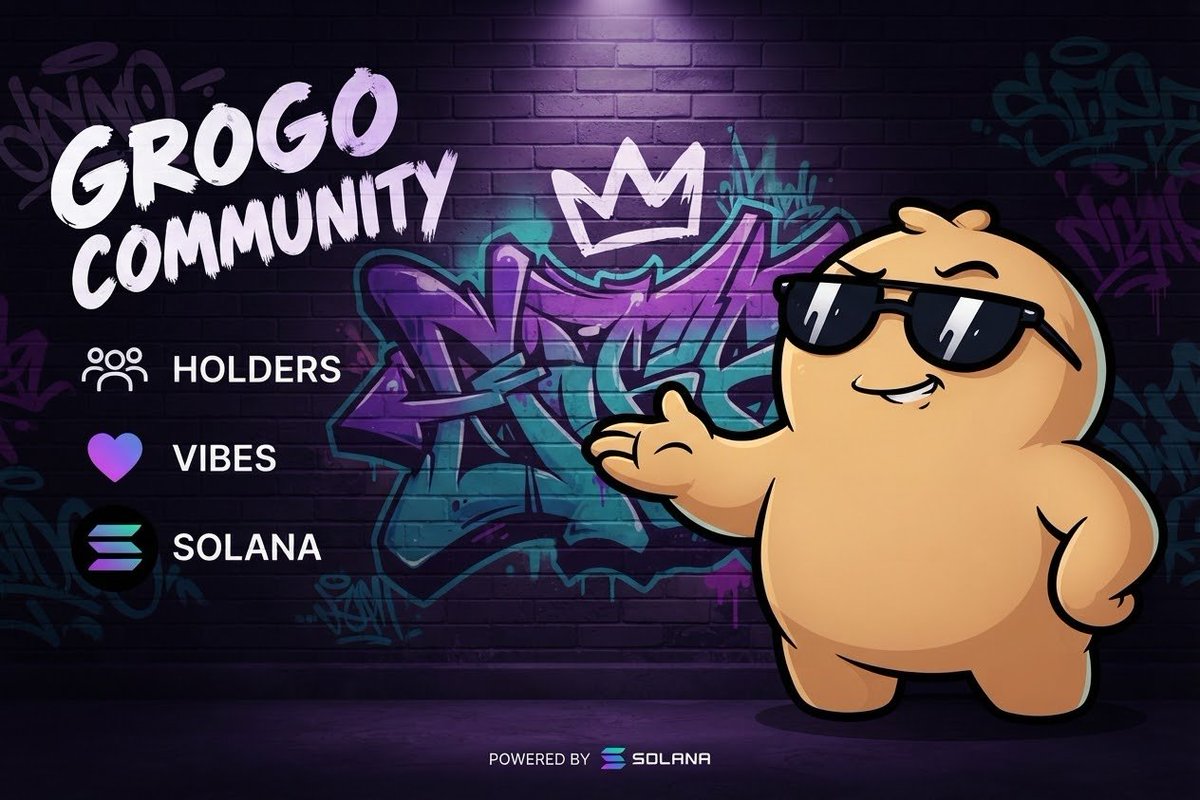 GROGO_SOLANA's tweet photo. What s Grogo?🔵
HOLDERS-VIBES-SOLANA

Follow us to be the first to get some GROGO
#solana #memecoin #solanagem https://t.co/AUDqMmtEw6