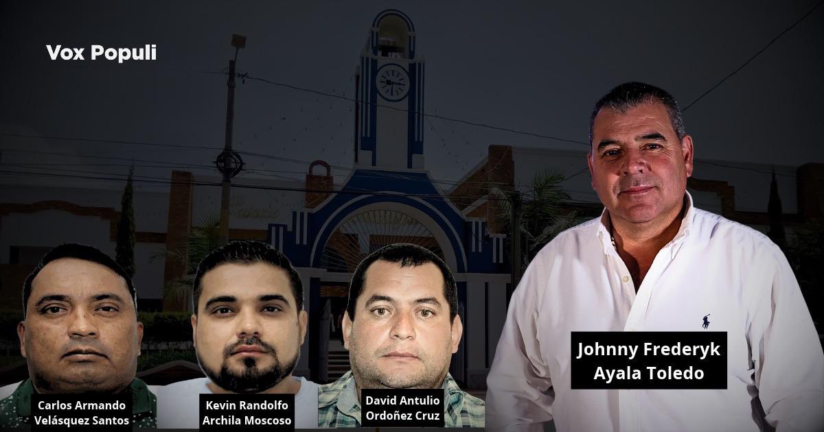 marvindelcid's tweet photo. INVESTIGACIÓN | Parte 1

San José Pinula: constructoras, contratos y carros de lujo

Corrupción por Q100 millones que involucra, entre otros, al alcalde Johnny Frederyk Ayala Toledo y a su yerno, Kevin Randolfo Archila Moscoso

Texto con @Sonny_Figueroa 

https://t.co/yfbEz5a6SI https://t.co/yHEyQbXTtU
