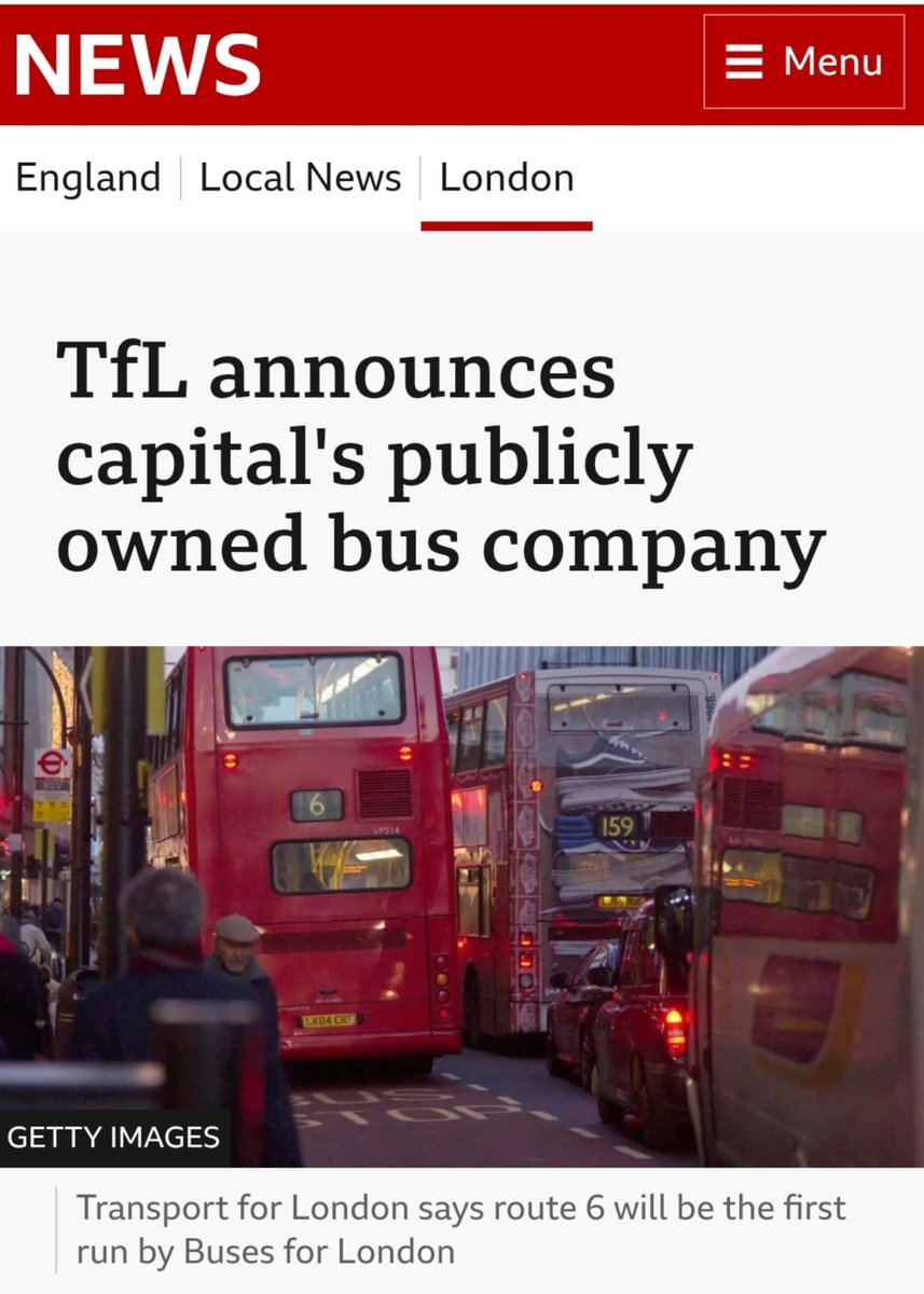 SadiqKhan's tweet photo. A new chapter for London’s buses.

We've announced Buses for London with TfL - the capital’s publicly owned bus company ⬇️

https://t.co/JLkhJYW3LC https://t.co/BBqj3TAiMy