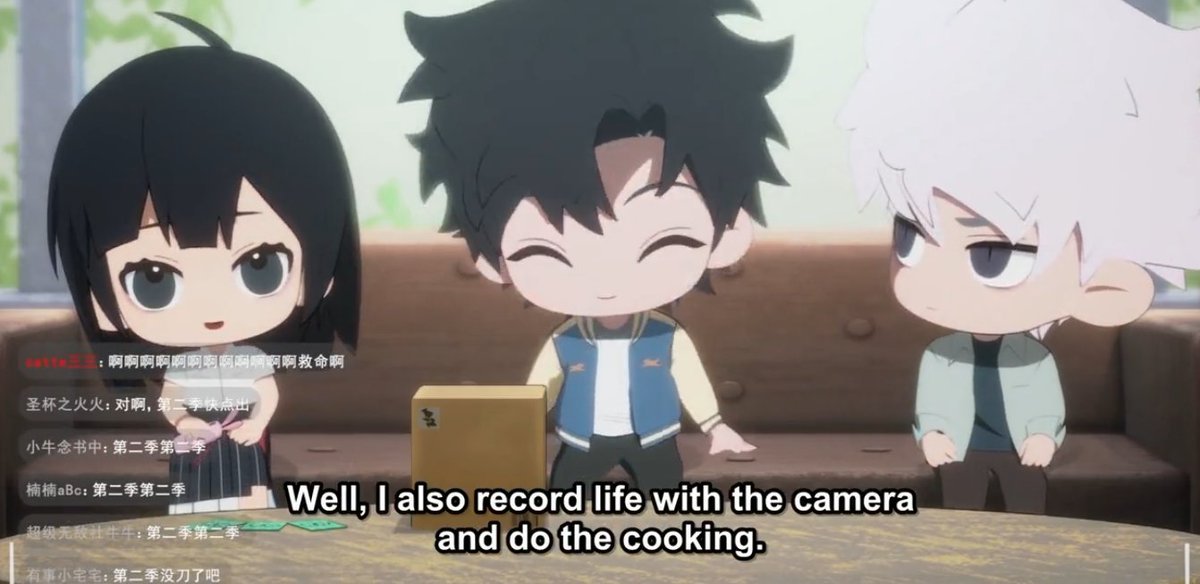 wrathguang's tweet photo. kid cheng xiaoshi learning to cook bc he had no choice after his parents abandoned him, only for it to eventually become something he genuinely loves &amp; now he has people who love him to share it with, people to eat a meal with again… theres something so bittersweet about that https://t.co/aaP9WNUAN8
