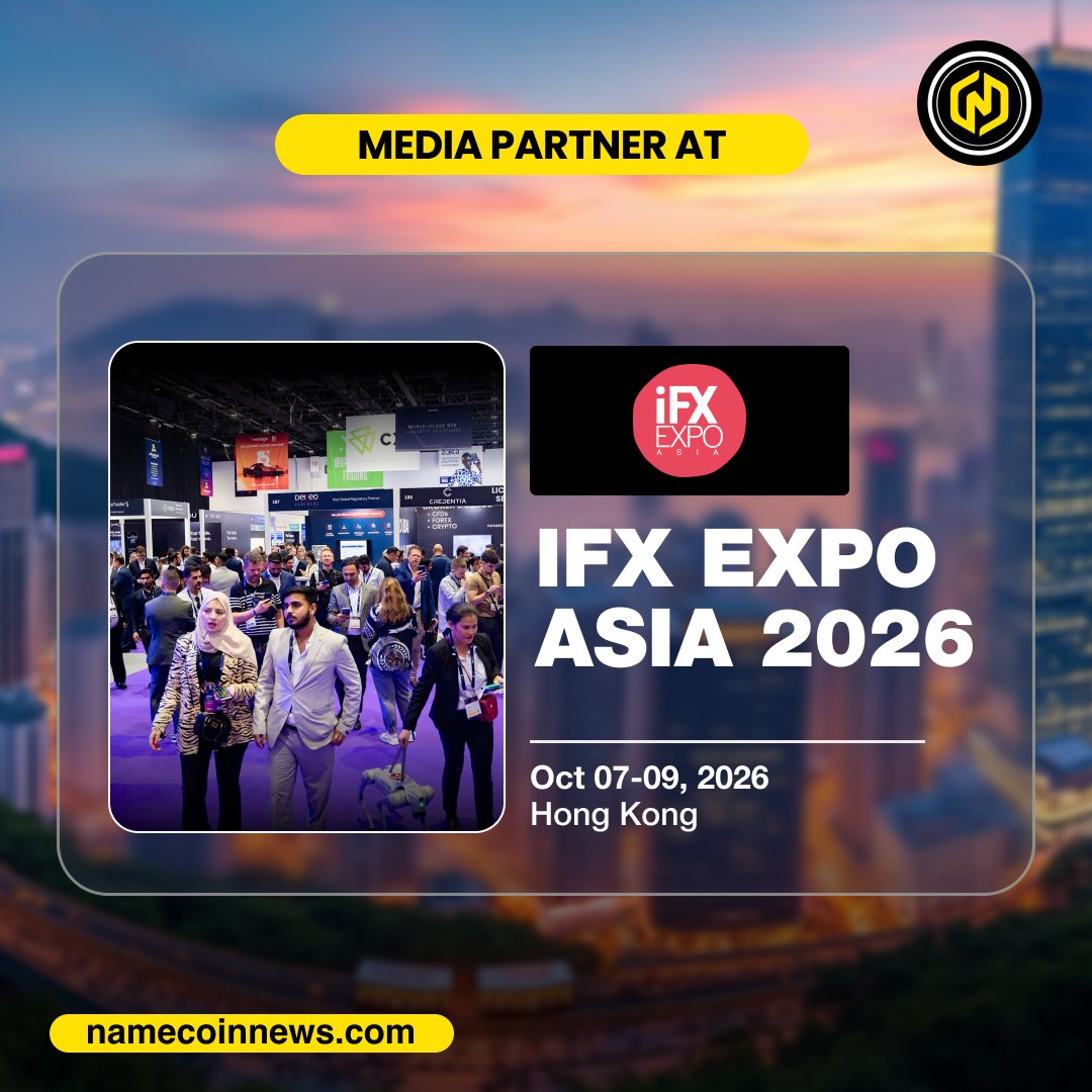 NameCoinNews_'s tweet photo. We're proud to be a media partner of iFX EXPO Asia 2026. π
π
Oct 7β9 | π Hong Kong
Join fintech, trading & financial services leaders exploring innovation and new opportunities.
π Learn more: https://t.co/3LEL3hG6KO
#iFXEXPOAsia #FinTech #FinancialServices #Trading https://t.co/8uuznJvUVn