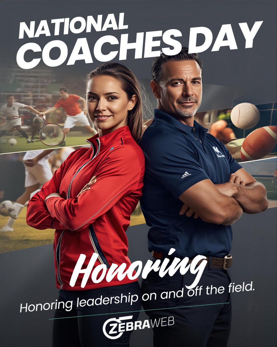 ZebrawebHQ's tweet photo. Great competition depends on mutual respect and shared standards. Today we recognize the leaders who make the game better for everyone.
— ZebraWeb
#NationalCoachesDay #Leadership #Respect #SportsCommunity https://t.co/WAyjBxbl62