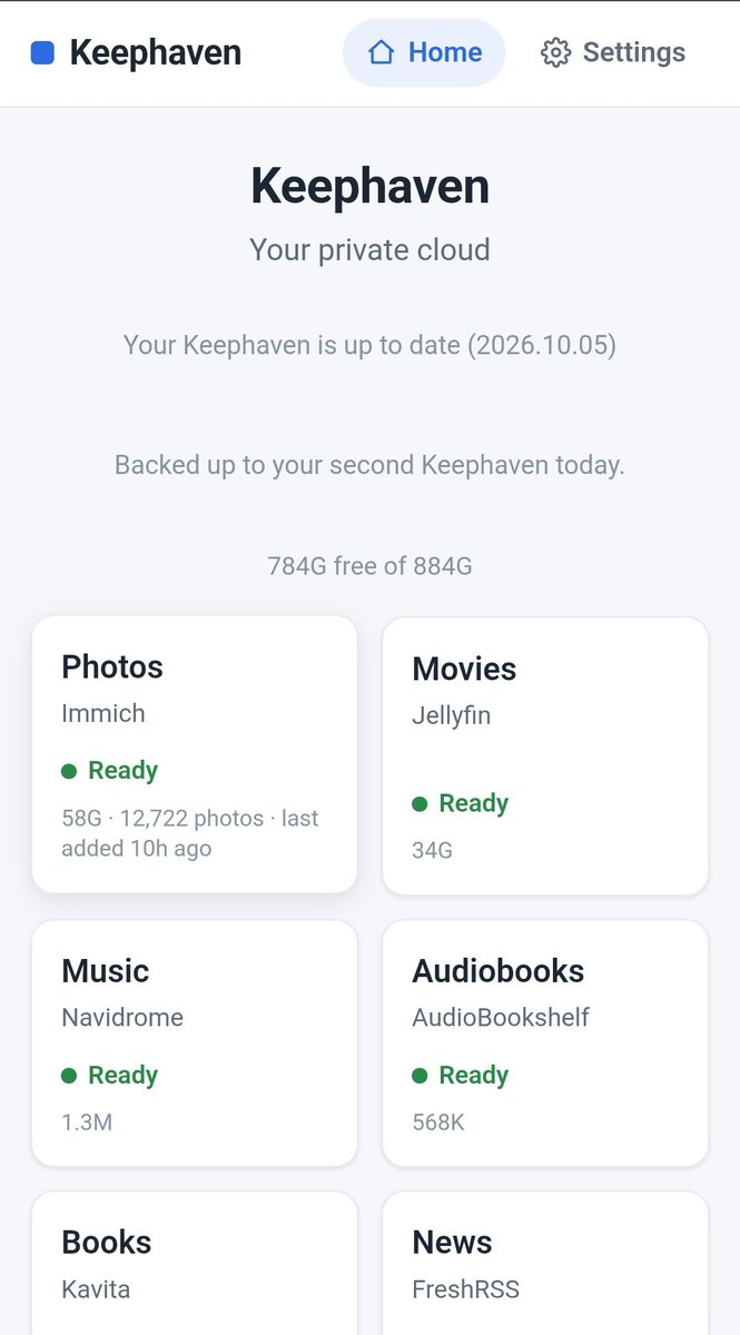 Keephaven tweet picture