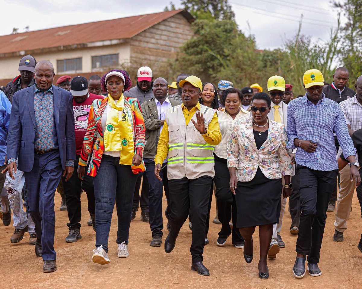 _KithureKindiki's tweet photo. GACHIKA, GATUNDU SOUTH CONSTITUENCY, KIAMBU COUNTY, KENYA 
TUESDAY, OCTOBER 6, 2026

Launched the construction of the Gachika- Wangui- Mundoro- Gaitete road, part of the Mau Mau roads project

Out of the 1,656 kilometers prioritized for upgrading to bitumen standards in Kiambu County at a cost of 152 billion shillings, 368 kilometers are complete at a cost of 20 billion shillings.

Three major highway projects will boost the economy of Kiambu: the ongoing dualing of Rironi - Mau Summit and the Muthaiga- Kiambu Town roads and the proposed construction of the Thika- Nairobi Expressway which is at the design and feasibility study stage.