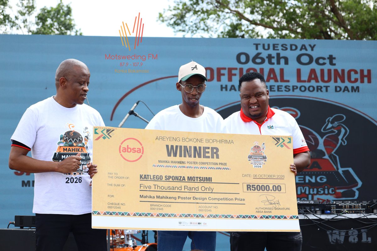 motswedingfm's tweet photo. #MotswedingFM e tla ka tlhamalalo go tswa mo Villa Paradiso, Hartbeespoort go thankgolola semmuso moletlo yo o mogolo wa Mahika MahikengπΊπ½ππ½ https://t.co/fWfKOKrRVx