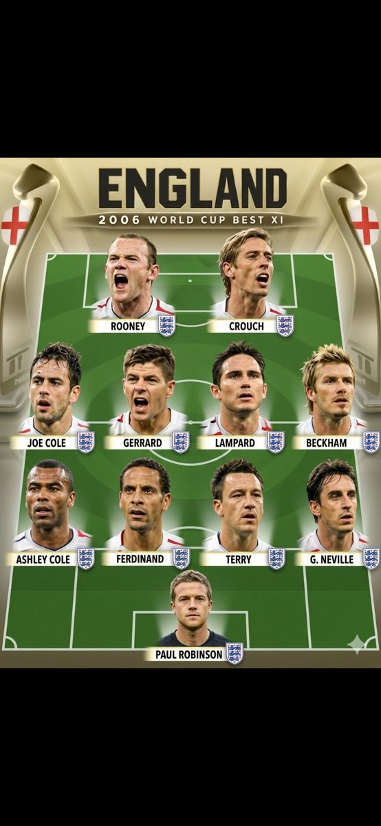 buzor042_'s tweet photo. Throwback to the 2006 World Cup Best XI of each country. highest peak of football. https://t.co/zYxpPyef5y