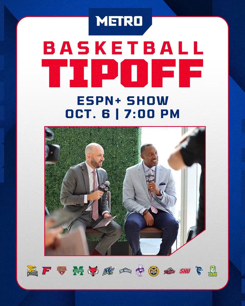 LinacreMedia's tweet photo. This crew hits the @ESPN+ airwaves tonight for an early College Basketball preview — from MAAC
 to Metro but still making a home in 
#AtlanticCity‼️ 🎡😎☀️🌊🏖️

#MetroTipoff #CollegeBasketball #LinacreMediaOnTV 🎥📺🎙️🎚️🎛️📡 https://t.co/Wf4LT7E17y