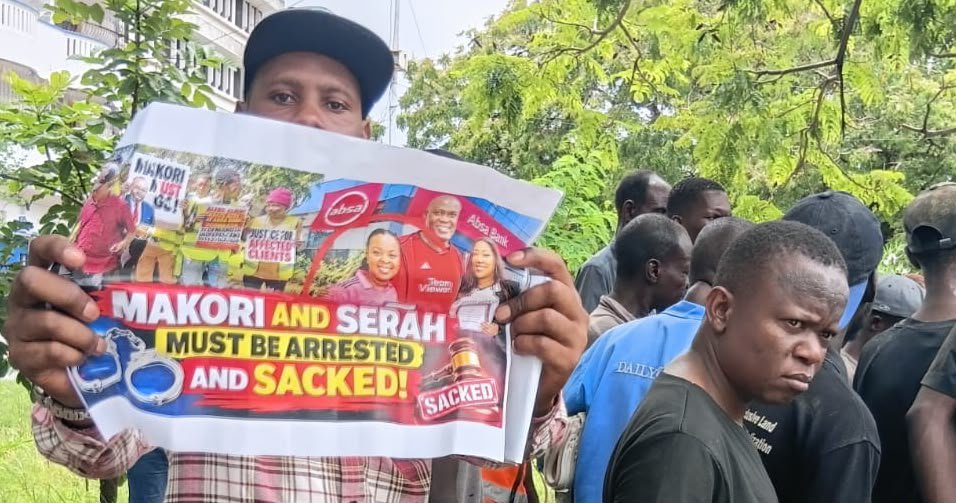 KenyaMpya_1's tweet photo. The allegations involving Serah Muthui are serious enough to warrant proper scrutiny. Absa Bank should clarify whether its internal procedures have been followed and whether any disciplinary action is justified. #AbsaExposed. https://t.co/8rcrczsI6h