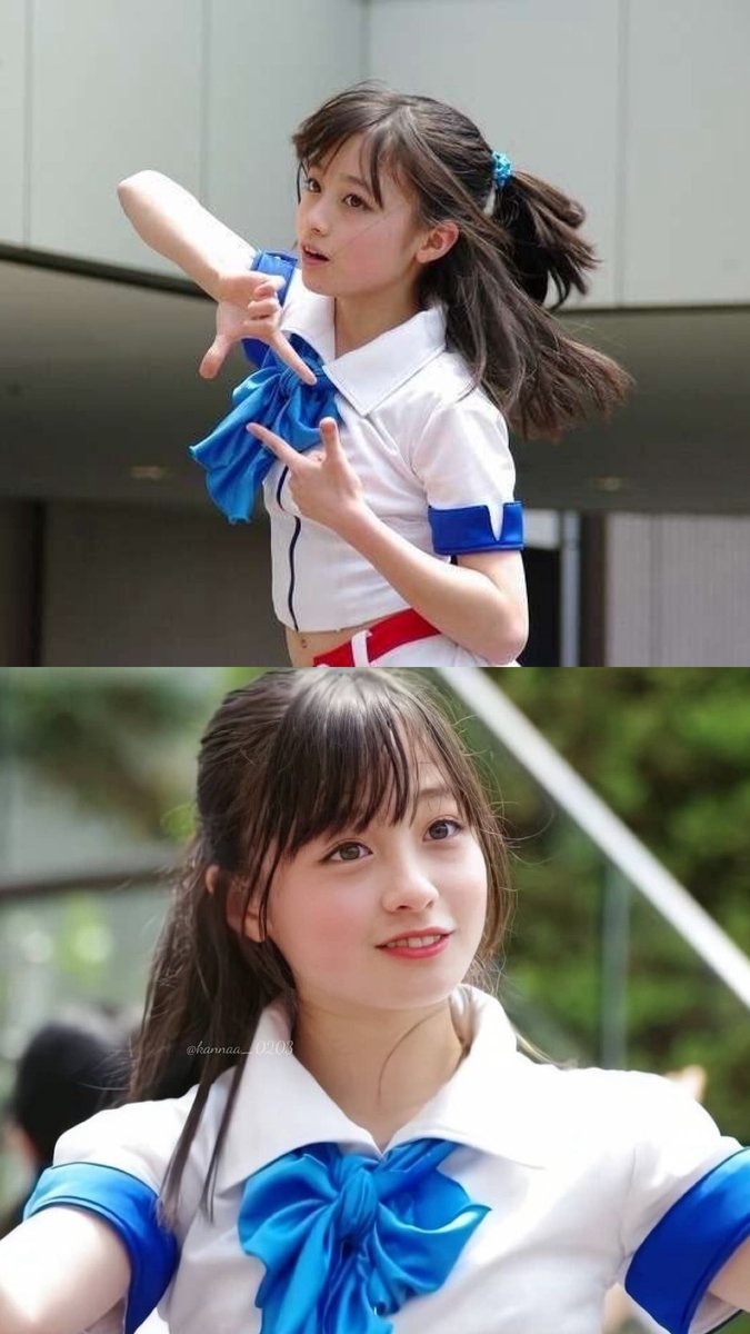 888ktmw's tweet photo. 橋本環奈と伊藤百花、もし同じ世代だったらどっちが人気出るんだろう？
どっちも1000年に1人の美女すぎる。

←はしかん派                       いともも派→ https://t.co/t16iY0cgKd