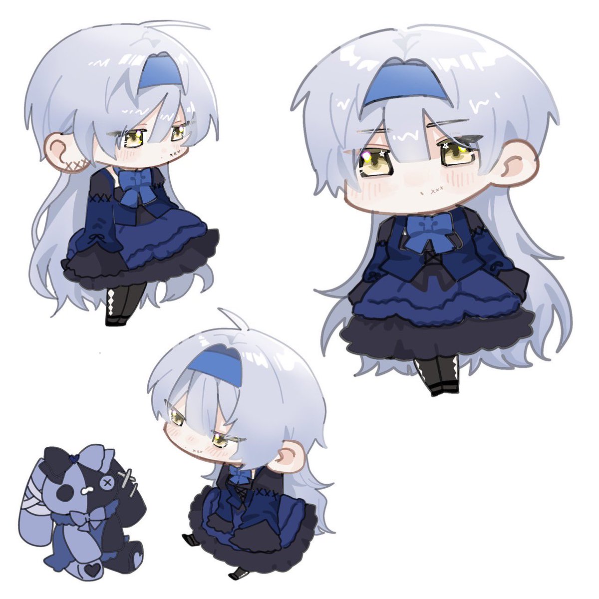 Atarayo_Rei's tweet photo. 新しく、立ち絵とミニキャラを仕立てて貰いました!!ホントに素敵なイラストばかりで絵師様大感謝です！✨
 #歌い手さんMIX師さん絵師さん動画師さんとＰさんと繋がりたい  #歌い手  #新人歌い手   
ネバ子 様アカウント： https://t.co/c50GrBmc43 https://t.co/iWIgfXhp0X