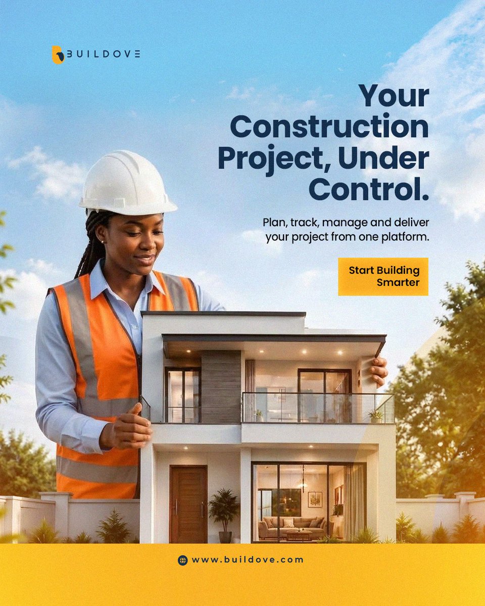 BuildOveApp's tweet photo. Construction projects shouldn’t feel like a constant battle to stay on top of everything.
With BuildOVE, you can plan, track, manage, and deliver your project from one platform. 🏗️
Less chaos. Better visibility. Smarter project management.
Start building smarter.
#BuildOVE https://t.co/aI1RtuhZ8u