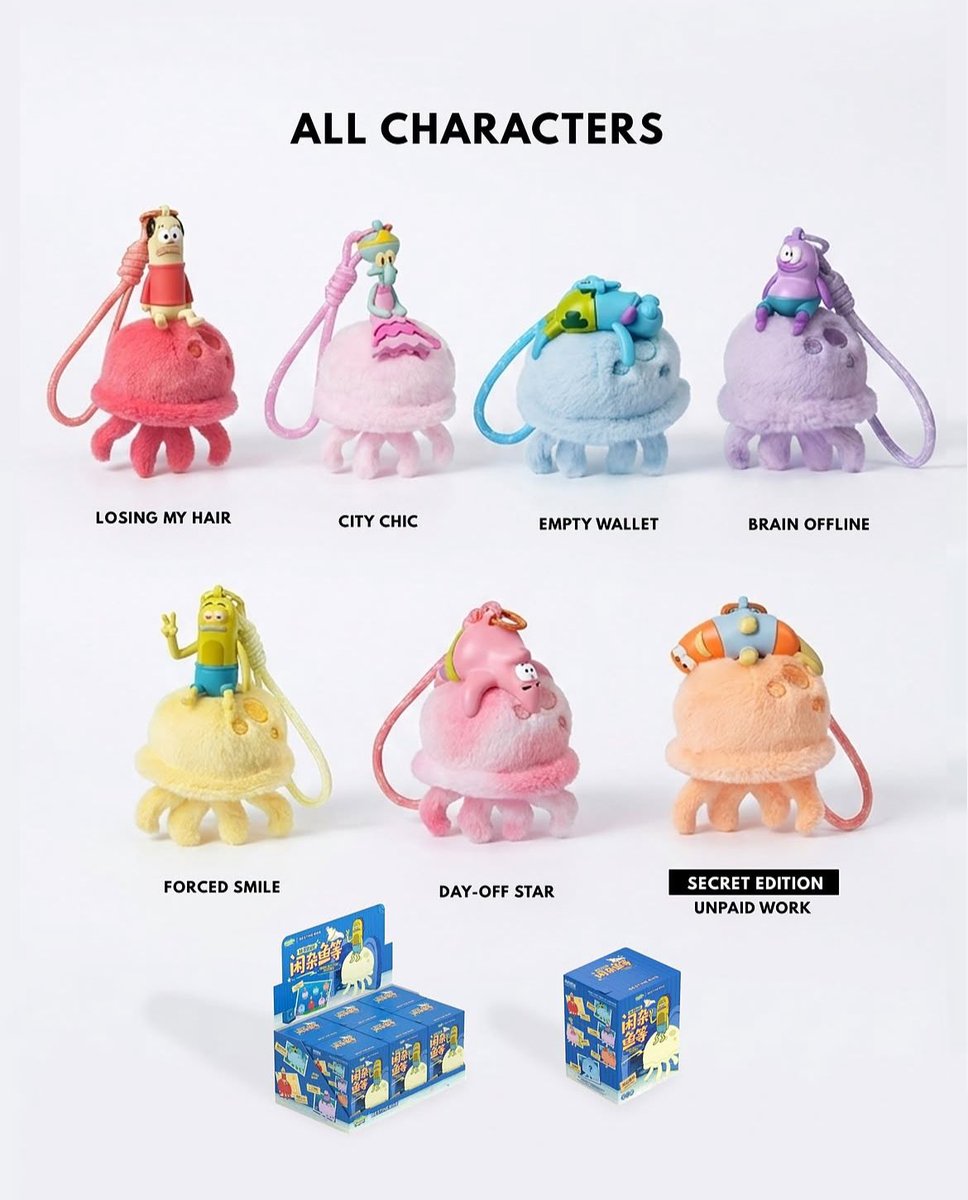 jacfkpot's tweet photo. GUYS... BIKINI BOTTOM BLIND BOX ADA VERSI TERBARU, LEBIH LUCU 😭🤚 https://t.co/Xpj6pEBAEs