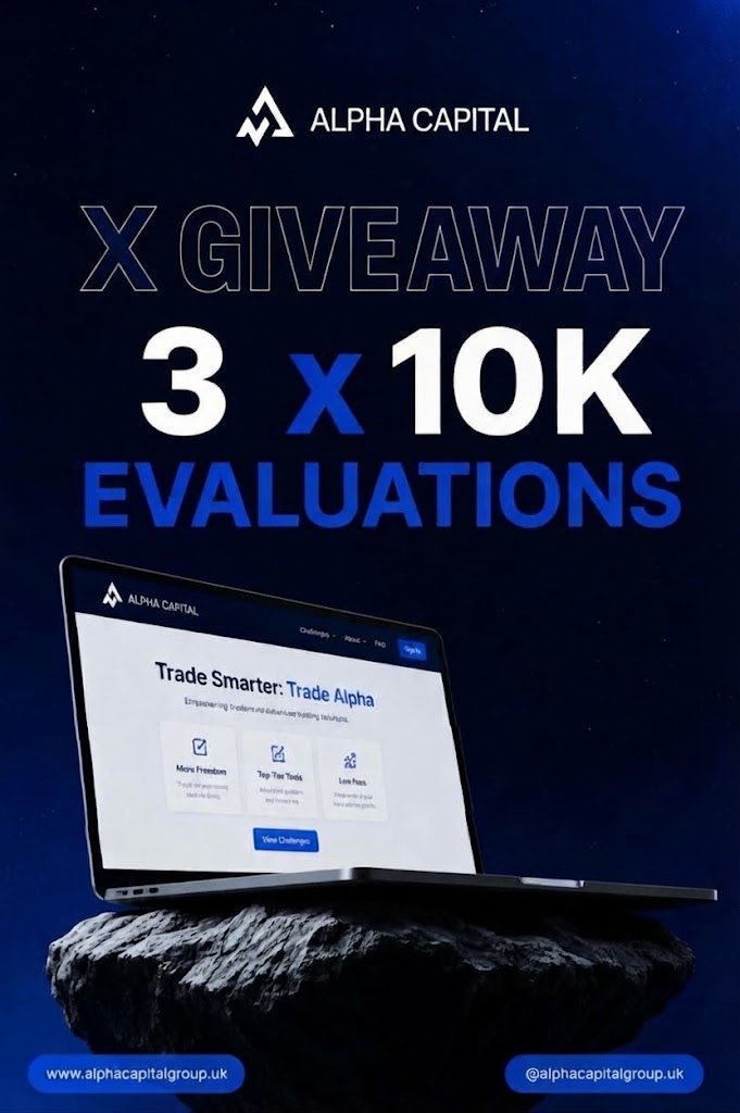 Isabelloisa1's tweet photo. 🎁 GIVEAWAY 🎁 

 I am are giving out 3X $10K from Topfirm @AlphaCapitalUK

RULES:
🔹Follow @AlphaCapitalUK @Isabelloisa1

🔹Like, Repost &amp; Tag 3 traders.

🔹 Engage in the quoted post. 

🔹 Don’t forget to use ISASKI50 For 50% OFF and ISASKI FOR 40% OFF

Winners in 5 days https://t.co/yHkiAy6WJy