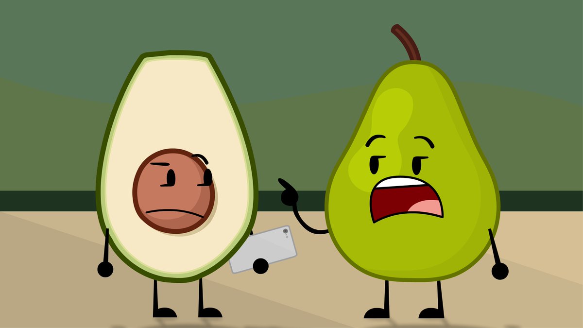 Bucketverse's tweet photo. Avocado and Pear.
#osc #objectshow #objectshowcommunity #objectshows #objectshowfanart #objectconnects https://t.co/Tk10Z3DOL6