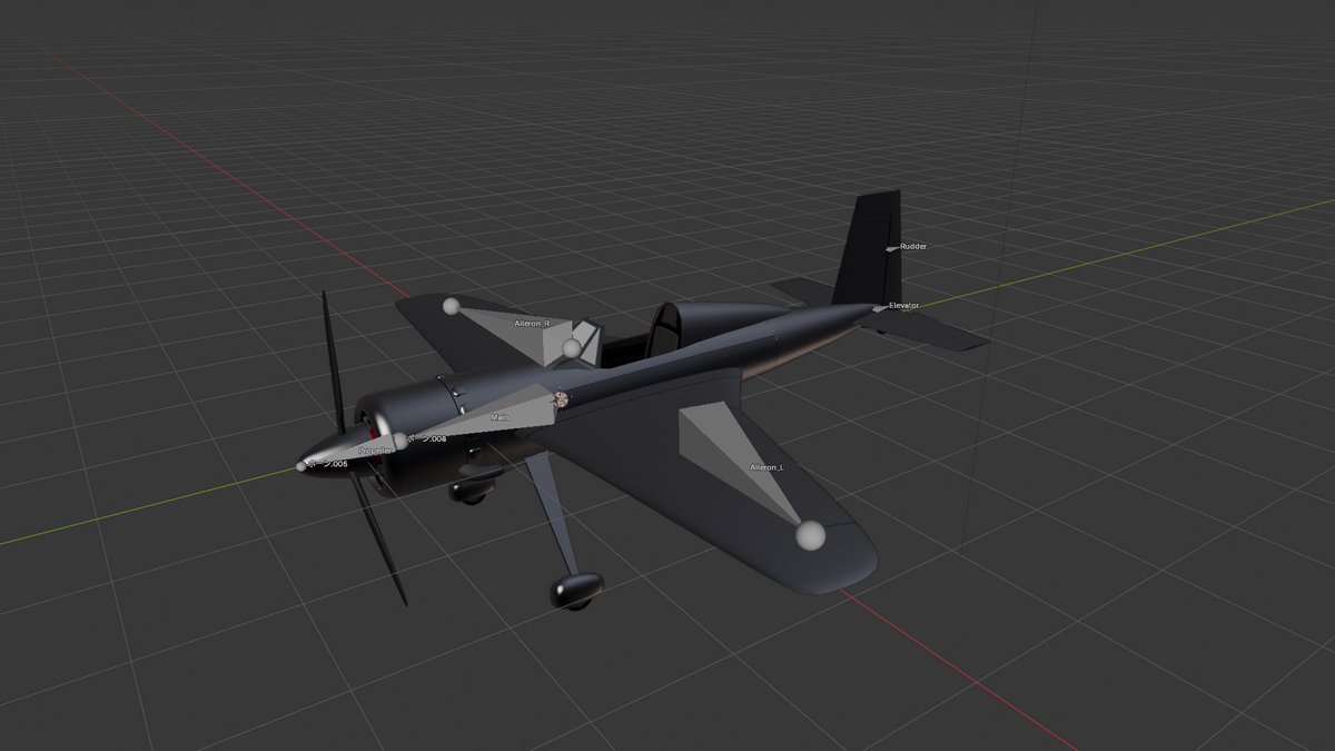 3DCG51P's tweet photo. VRChat用にコックピット設備無しでリギングまでしたけど、アニメーションつける必要あるのか分からない....
#Blender #3DCG #WIP #VRChat https://t.co/t5hxxz9KDU