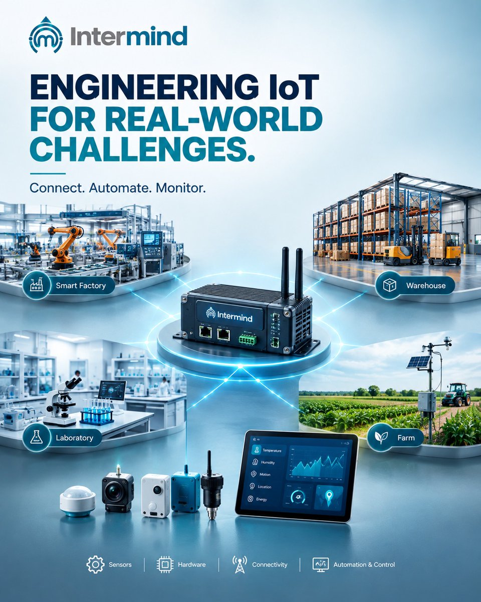 intermindsol's tweet photo. Unlocking the potential of edge computing, powered by IoT. 📡

Real-time processing, lower latency &amp; improved reliability — built by @Intermind across 10+ projects, 3 continents.

🔗 https://t.co/q1o8owEusg

#Intermind #IoT #EdgeComputing #Industry40 #SmartTechnology https://t.co/L8d0GCRR41