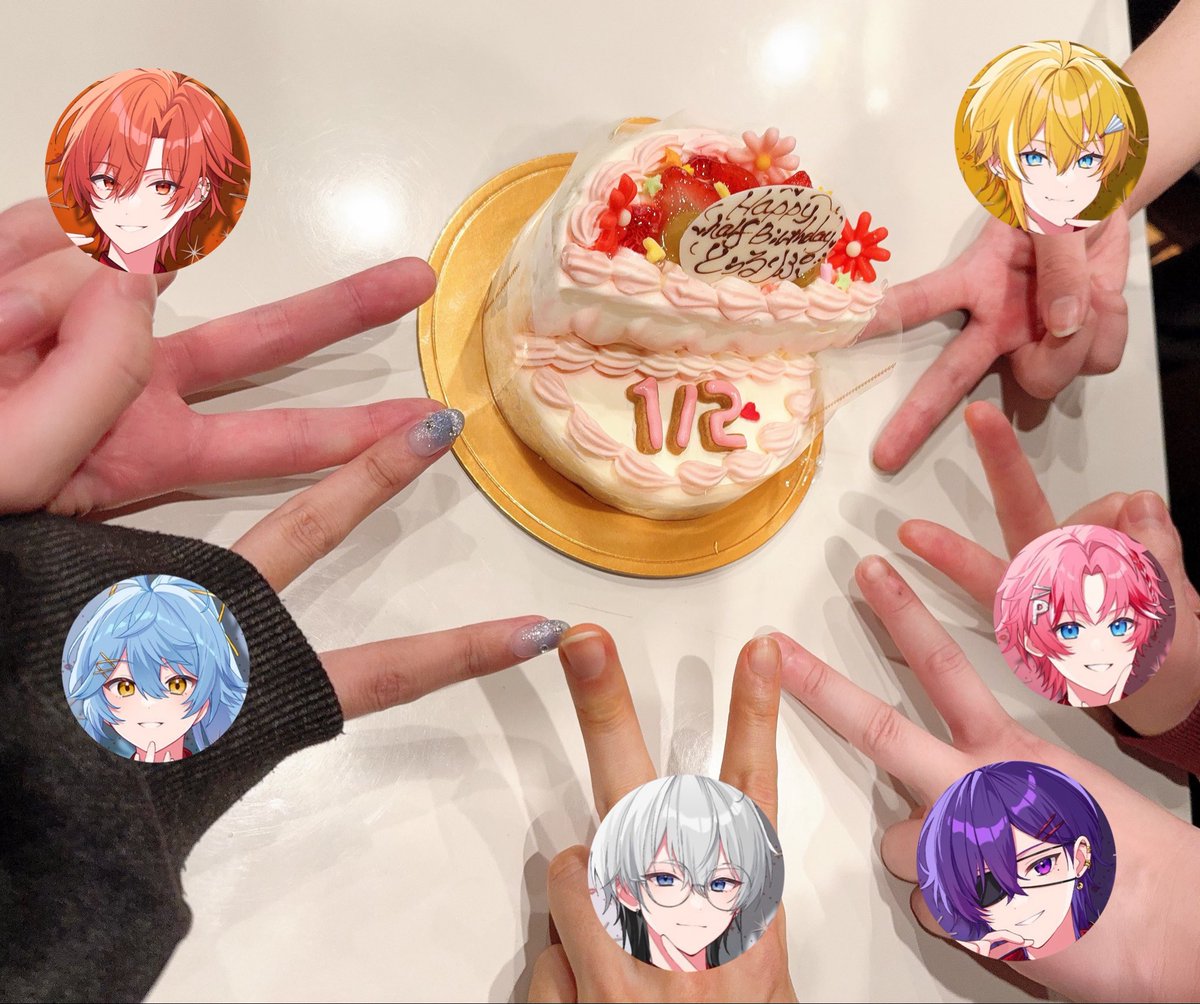 harima_haa's tweet photo. スタッフさんから半年記念のケーキ！

マジであったけえ泣ける
STPR大好きだ。

ありがとうございます🍓 https://t.co/9o9QhBK14e