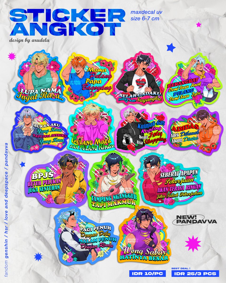 arudeluu's tweet photo. [🔁💗 tysm]
#CF23 + #Comipara7 PO

🧩Join GA
• RT + like + reply which merch is ur fav
• extra entry: tag 1 friend 😉

💌 Until 11 Oct
🫀 PANDAVVA, Phaidei, Varflins, LADS, HSR, Genshin
🌏 GO pls DM
🔗 https://t.co/OgnuraKjdL

[1/4] #comifuro23 https://t.co/vhr2BCrLqU