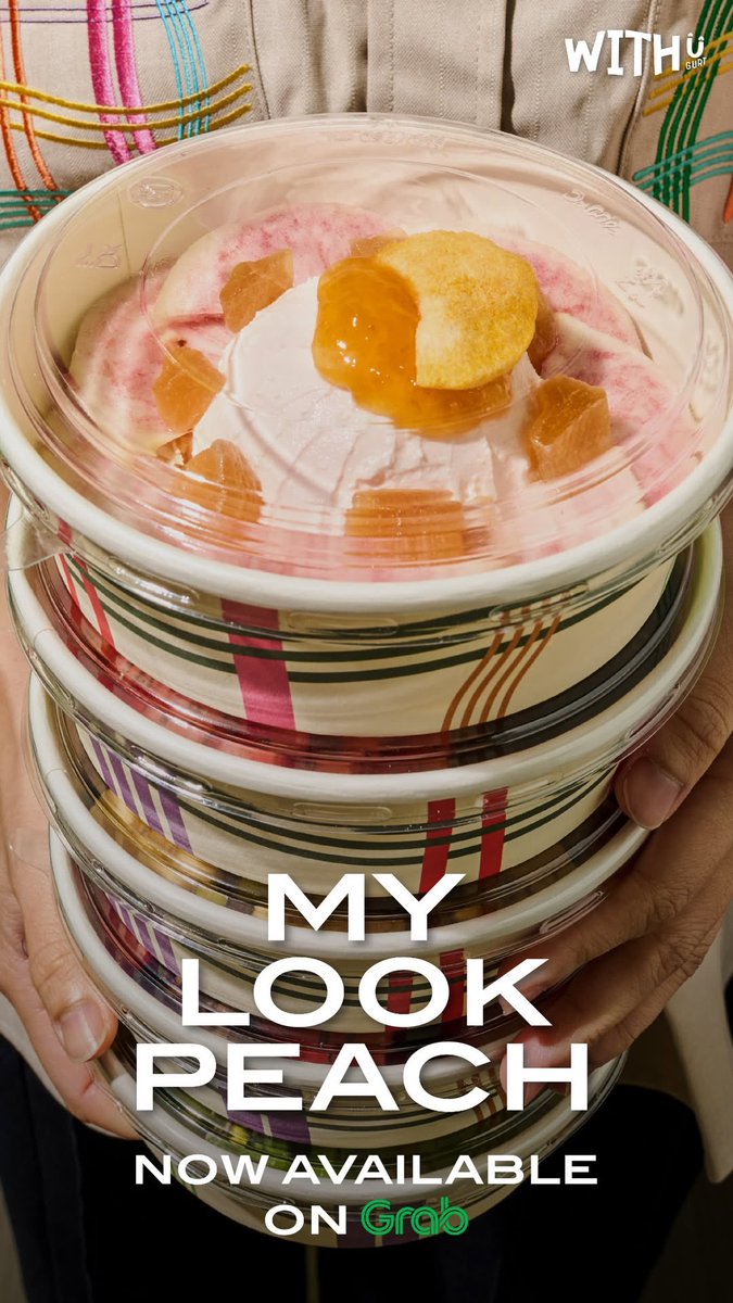 ppnarawinz's tweet photo. 📸 withu.gurt igs
MY LOOKPEACH is now available on Grab till 31 Oct! 🍑
#MyLookPeach #PeachWITHU
#WITHUGURT #GrabFoodTH
#ppnaravit @ppnaravit https://t.co/uMNbp5nh2J