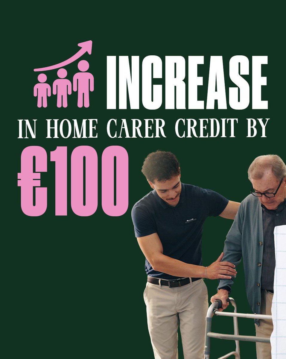 fiannafailparty's tweet photo. That’s an average of €750 back in your pocket.

Rewarding work. Supporting families. Putting more money back in your pocket. https://t.co/CDxh6x1gVa