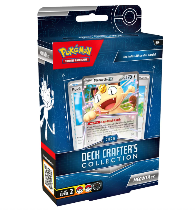 pokemoninstock's tweet photo. 🔥 New #PokémonTCG for UK: the new Pokémon TCG Deck Crafter’s Collection (1 foil card, 39 Trainer cards &amp; 1 booster pack) is available on Amazon UK 🇬🇧 for £9.99!

➡️ Click here: https://t.co/Gkt6ZCLA6C #ad https://t.co/qcJQD10HZO