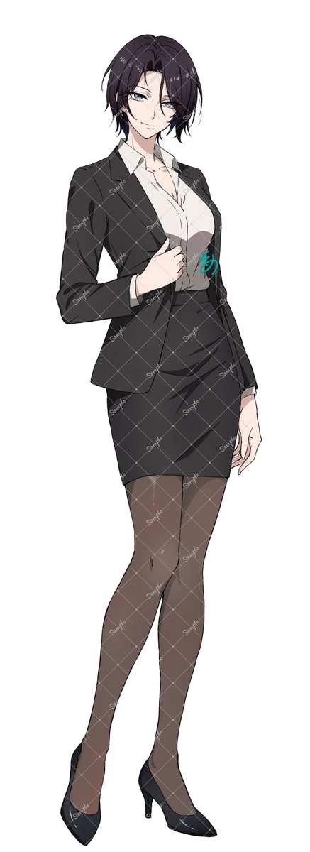 some2020trpg9's tweet photo. ちょっとめげそうでしたけど、無事完成～
自分えらいー！

《立ち絵素材010》女性_スーツ_全身_表情差分9種 | さつまいもの染物 
https://t.co/06vua1OErr https://t.co/nrKFbU7lIK
