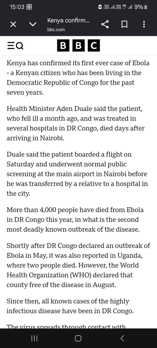 MakhayaDevelop1's tweet photo. @royalconflict @AFP Kenyans made a joke about disease that affects everyone worldwide thinking they are trolling RSA and God punished them with Ebola https://t.co/XpDEfgV4PN
