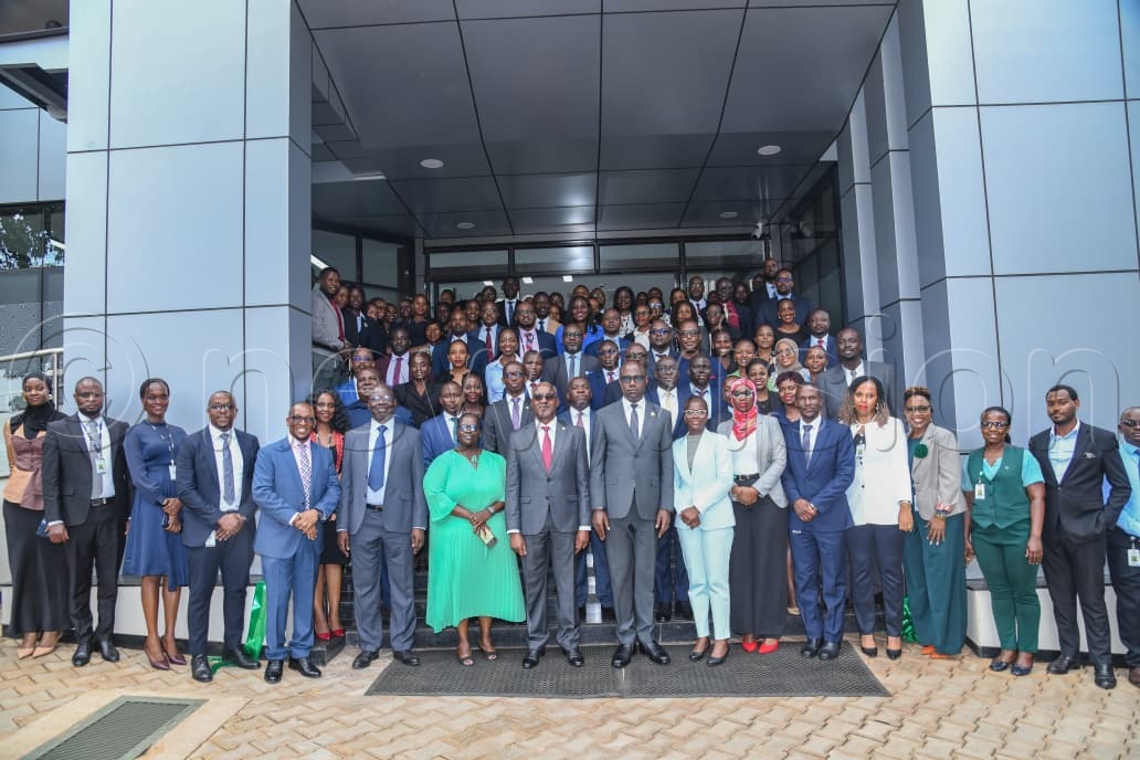 newvisionwire's tweet photo. The Minister of Finance, Planning and Economic Development, @henrymusasizi1 , has presided over the official opening of the renovated Uganda Development Bank (@UDB_Official) Tower.

The new 14-storey UDB head office, located at Plot 22, Hannington Road in Kampala, marks a major milestone in the bank’s institutional growth and its contribution to Uganda’s long-term economic transformation.

The purpose-built head office brings UDB’s head-office operations into one modern, integrated facility designed to enhance operational efficiency, collaboration, innovation and service delivery as the bank expands its role in financing Uganda’s development priorities. #VisionUpdates 

📸 Richard Sanya