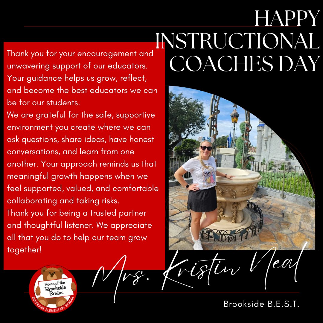 BrooksideBruins's tweet photo. #NationalInstructionalCoachesDay #BrooksideBEST #ChristinaCelebrates https://t.co/GimCheRGhA