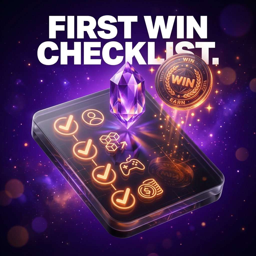 GeodeChain's tweet photo. Recap: account → pack → play → payout. 🎯 That's the whole path from curious to your first coin. Free account, ~25¢ a game, tap payout to keep it. Do it this weekend. ▶️
⎯
📩 Earn Differently — weekly tips to profit off your time. https://t.co/eencrcH52W https://t.co/N2jGlhGuMT
