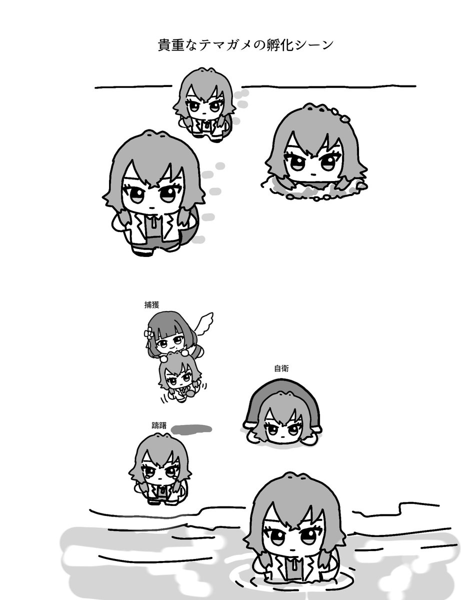 Otema_san's tweet photo. #学マスFA 
🐢 https://t.co/2QEGY7mRfL