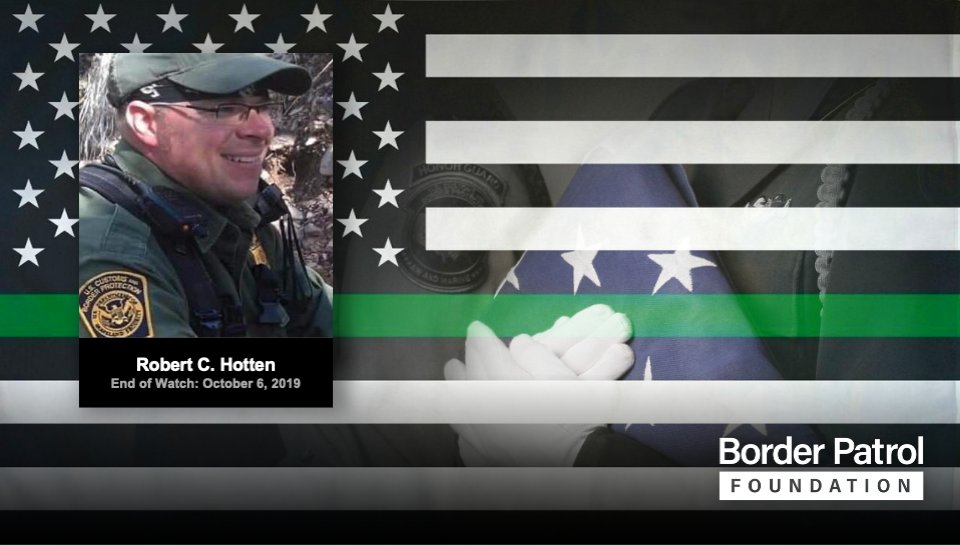 BorderPatrolFND's tweet photo. Today we honor the memory of Border Patrol Agent Robert C. Hotten End of Watch Robert C. Hotten https://t.co/ILa9tXlPFv
#HonoringtheMemory #BorderPatrolFoundation #BPF #CBP #BorderPatrol #BorderSecurity #BorderPatrol #USBP #HonorFirst #lawenforcement #endofwatch #memorial https://t.co/ULikavucef
